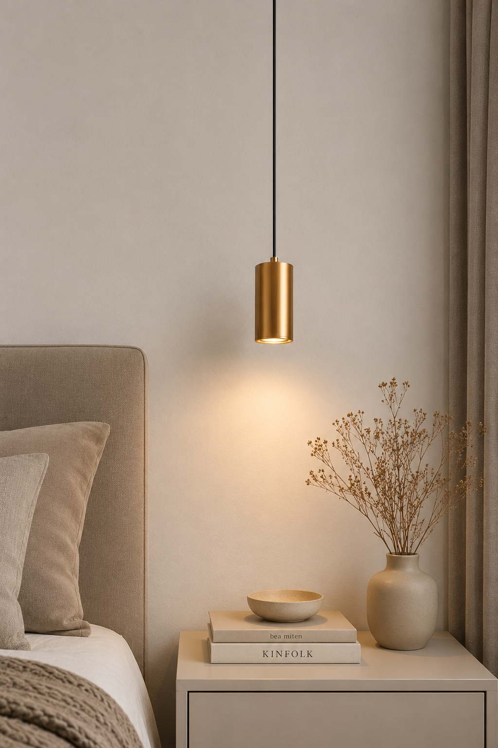 Minimalist Triple Pendant Light