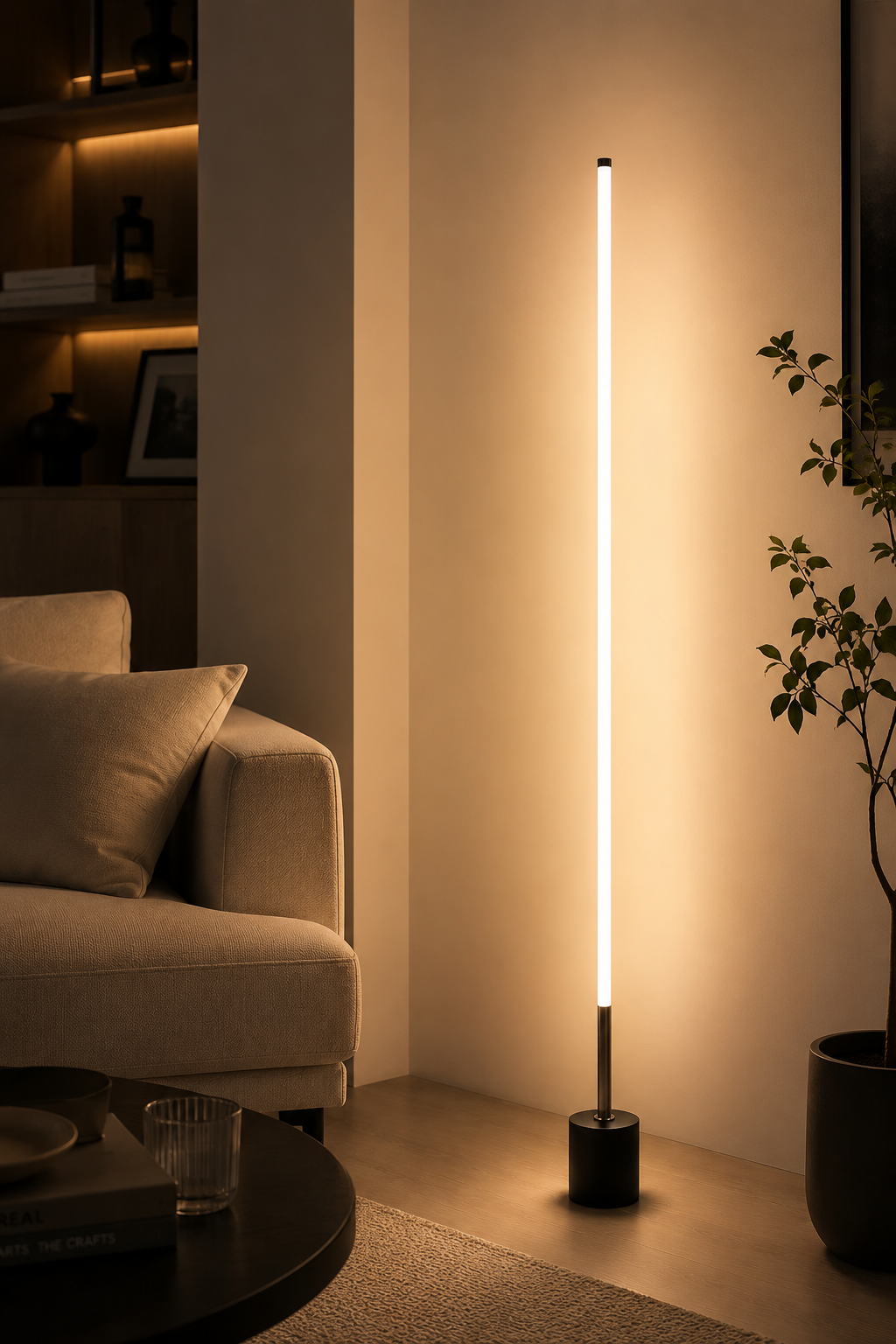 Modern LED Floor Lamp for Living Room & Bedroom