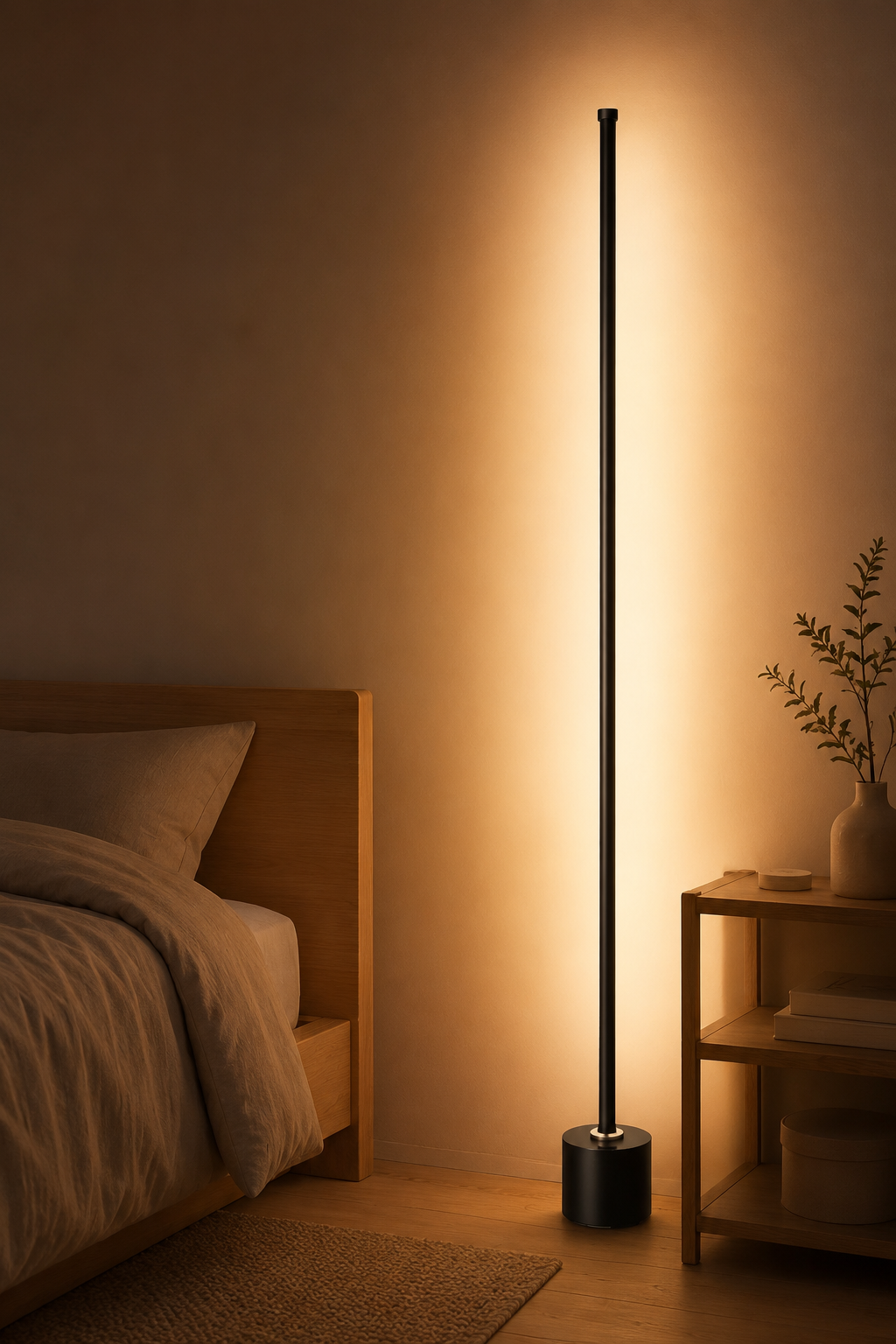 Modern LED Floor Lamp for Living Room & Bedroom