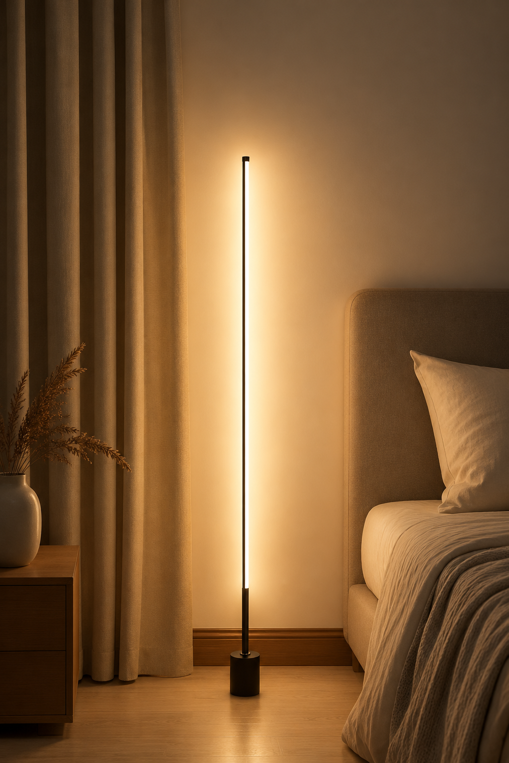 Modern LED Floor Lamp for Living Room & Bedroom