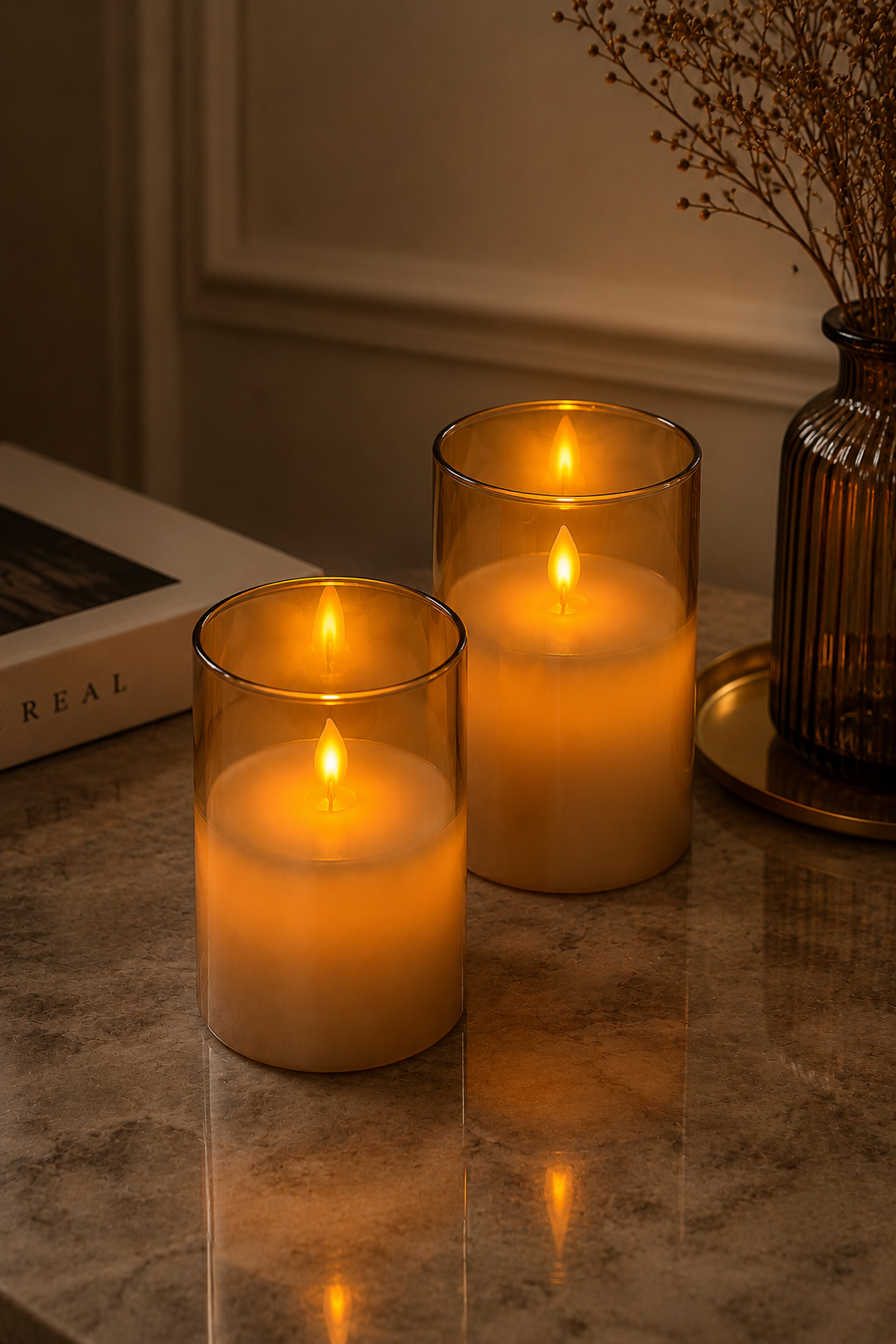 Rechargeable LED Flameless Candle
