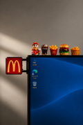 Monitor Desk Decor Light | Mood-Boosting Screen Ornament